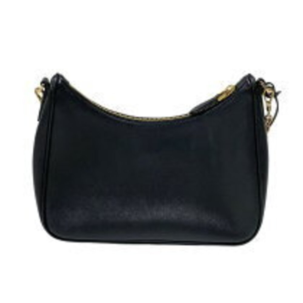 Prada Shoulder Leather Bag Saffiano Re Edition Black